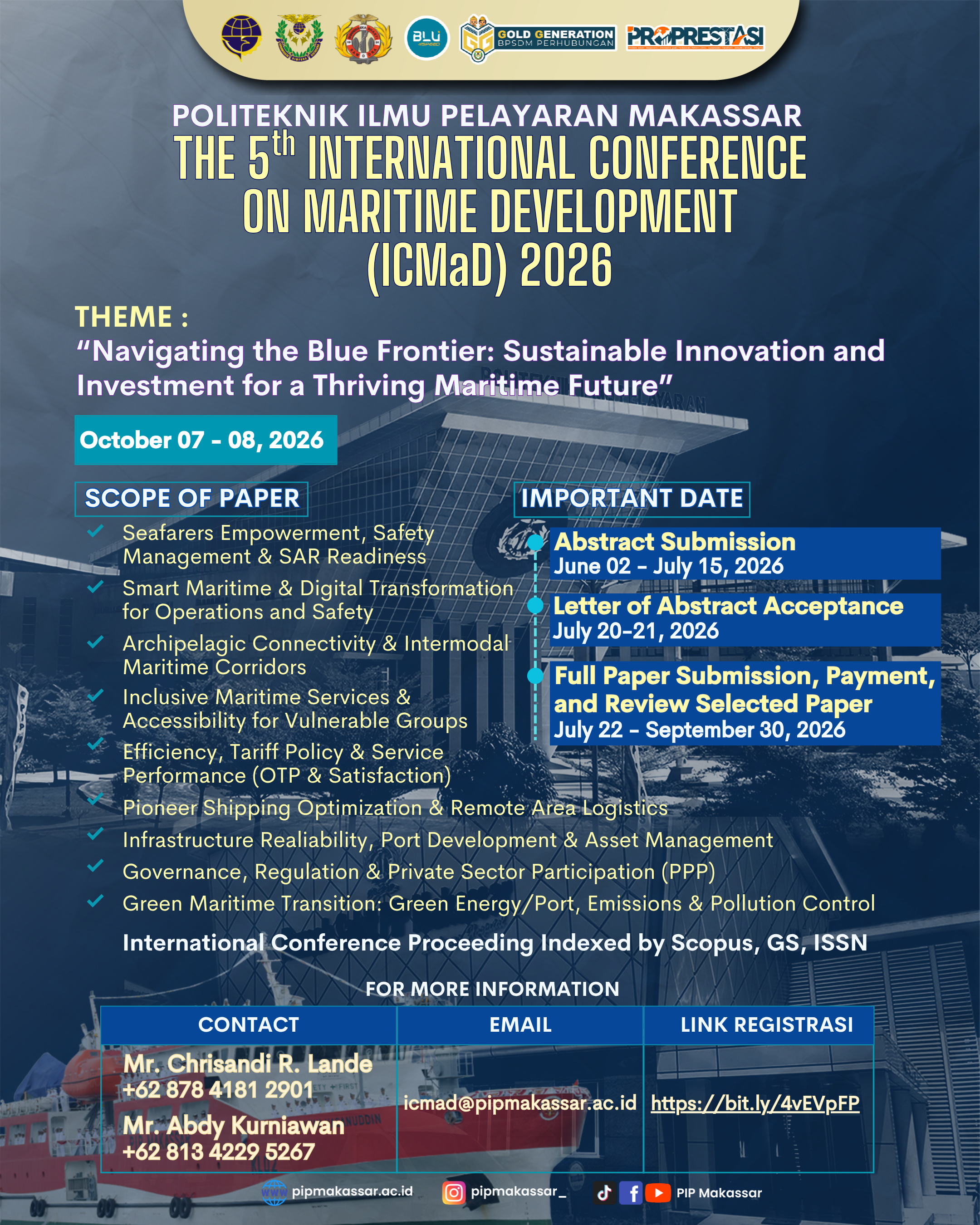 ICMaD 2026 Event Poster