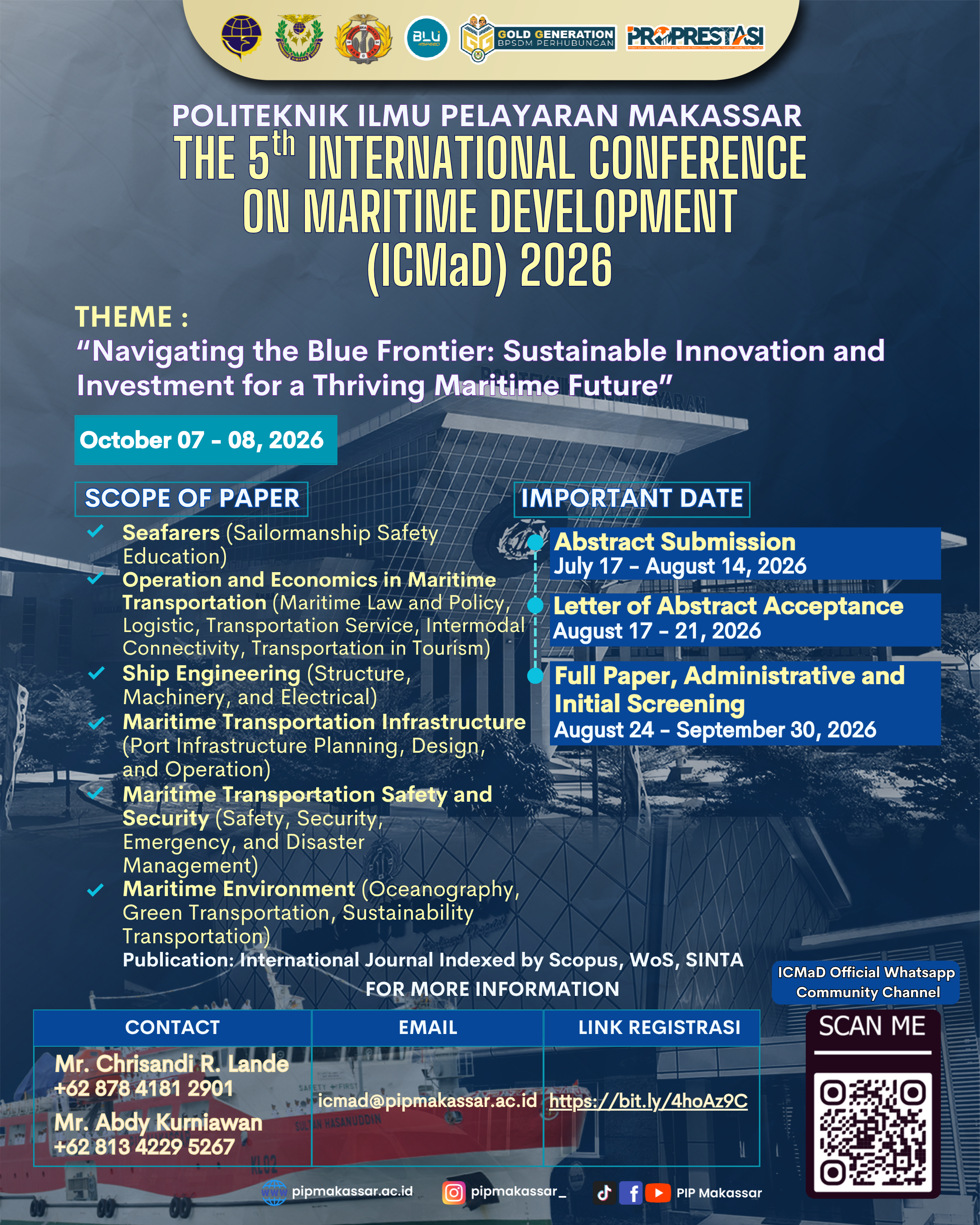 ICMaD 2026 Event Poster